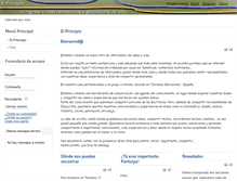 Tablet Screenshot of elprincipio.org